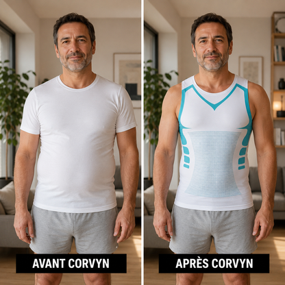 Débardeur de Compression CORVYN™ — Silhouette Sculptée & Maintien Musculaire