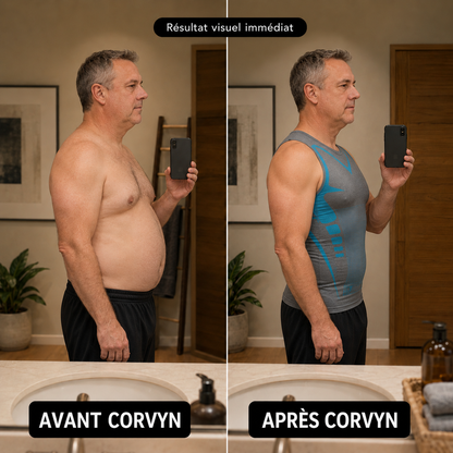 Débardeur de Compression CORVYN™ — Silhouette Sculptée & Maintien Musculaire