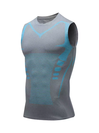 Débardeur de Compression CORVYN™ — Silhouette Sculptée & Maintien Musculaire