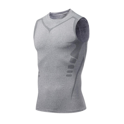 Débardeur de Compression CORVYN™ — Silhouette Sculptée & Maintien Musculaire